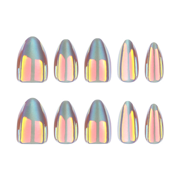 12 Sizes-24 Pcs Press On Nails DIY41
