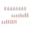 12 Sizes-24 Pcs Press On Nails JP2750