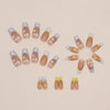12 Sizes-24 Pcs Press On Nails W611