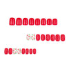 12 Sizes-24 Pcs Press On Nails JP3948