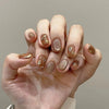 12 Sizes-24 Pcs Press On Nails JP2985