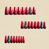 12 Sizes-24 Pcs Press On Nails Y1221