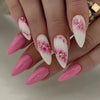 12 Sizes-24 Pcs Press On Nails W1631