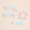 12 Sizes-24 Pcs Press On Nails W673