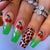 12 Sizes-24 Pcs Press On Nails Y980