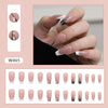 12 Sizes-24 Pcs Press On Nails W465