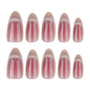 12 Sizes-24 Pcs Press On Nails JL0693