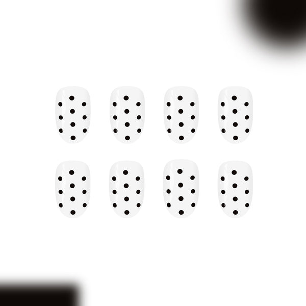 12 Sizes-24 Pcs Press On Nails C1695
