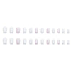12 Sizes-24 Pcs Press On Nails W535