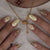 12 Sizes-24 Pcs Press On Nails JP4038