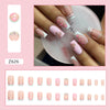 12 Sizes-24 Pcs Press On Nails Z626