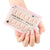 12 Sizes-24 Pcs Press On Nails GD56