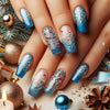 12 Sizes-24 Pcs Press On Nails Y1222