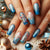 12 Sizes-24 Pcs Press On Nails Y1222