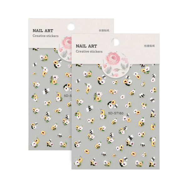 5D Nail Art Sticker 5DST160