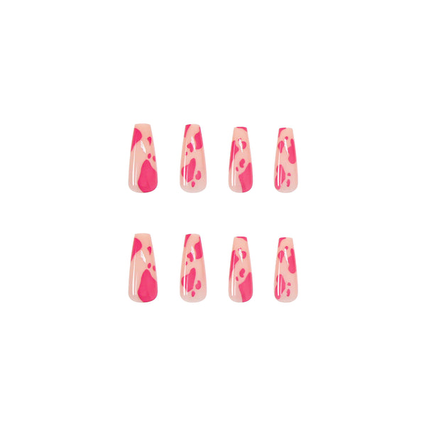 12 Sizes-24 Pcs Press On Nails W031