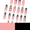 12 Sizes-24 Pcs Press On Nails JP4300