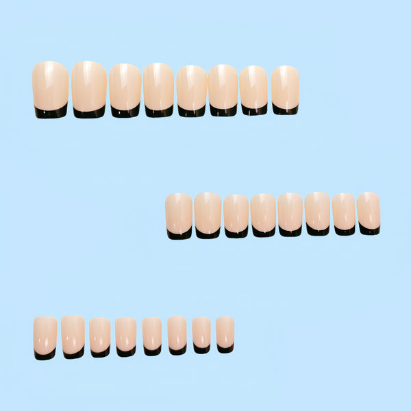 12 Sizes-24 Pcs Press On Nails Y496