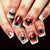 12 Sizes-24 Pcs Press On Nails C2021