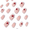 12 Sizes-24 Pcs Press On Nails JP4418