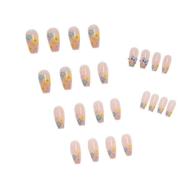 12 Sizes-24 Pcs Press On Nails Z067