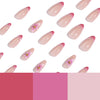 12 Sizes-24 Pcs Press On Nails JP4367