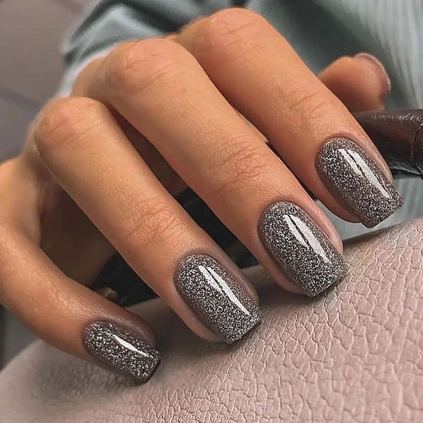 12 Sizes-24 Pcs Press On Nails W1195
