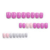 12 Sizes-24 Pcs Press On Nails JP2910