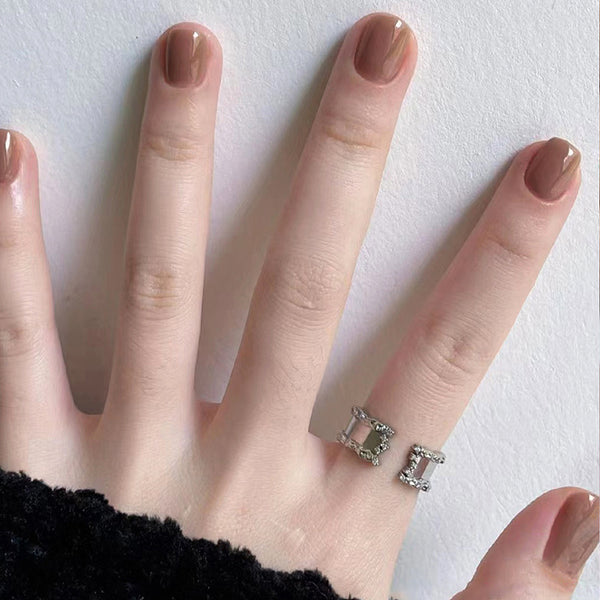 12 Sizes-24 Pcs Press On Nails CF036