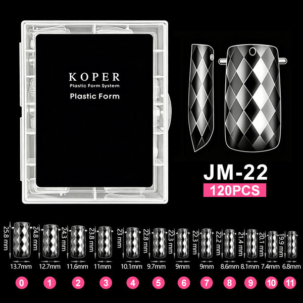120 Pcs Press On Nails JM01