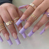 12 Sizes-24 Pcs Press On Nails JP1732