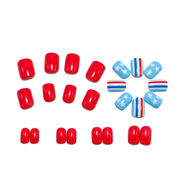 12 Sizes-24 Pcs Press On Nails Y1550