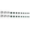 12 Sizes-24 Pcs Press On Nails F120