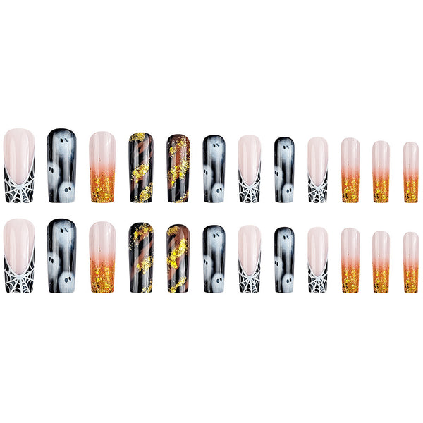 12 Sizes-24 Pcs Press On Nails Y180