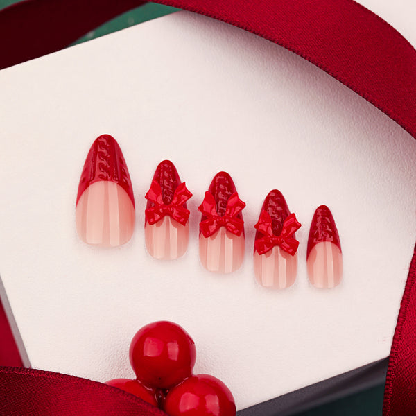12 Sizes-24 Pcs Press On Nails JP3448