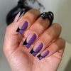 12 Sizes-24 Pcs Press On Nails JP3061