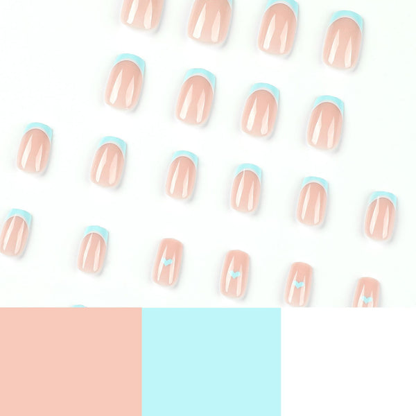 12 Sizes-24 Pcs Press On Nails JP2543