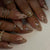 12 Sizes-24 Pcs Press On Nails Z1029