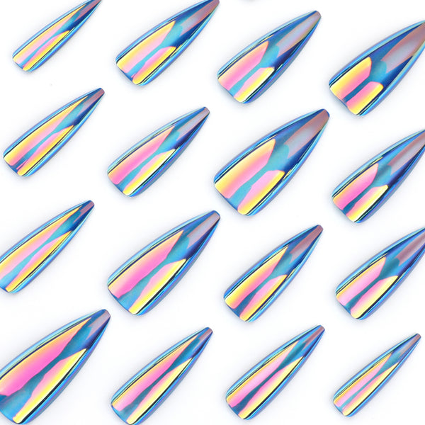 12 Sizes-24 Pcs Press On Nails JP3593