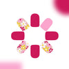 12 Sizes-24 Pcs Press On Nails C806