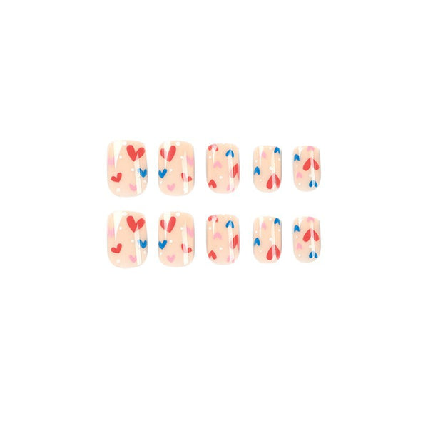 12 Sizes-24 Pcs Press On Nails JP2245