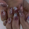 12 Sizes-24 Pcs Press On Nails JP3540