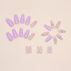 12 Sizes-24 Pcs Press On Nails Z714