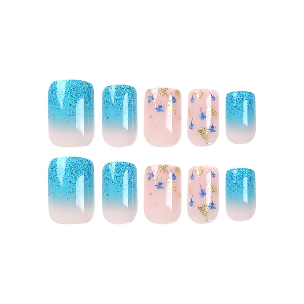 12 Sizes-24 Pcs Press On Nails JP2707