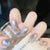 12 Sizes-24 Pcs Press On Nails R597