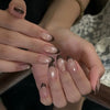 12 Sizes-24 Pcs Press On Nails JP4179