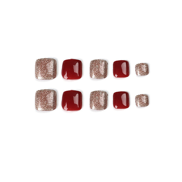 12 Sizes-24 Pcs Press On Nails JP2475