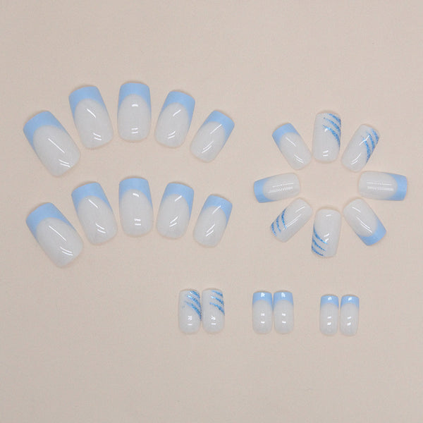 12 Sizes-24 Pcs Press On Nails W1224