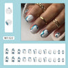 12 Sizes-24 Pcs Press On Nails W1322