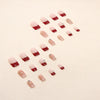 12 Sizes-24 Pcs Press On Nails Z551